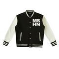 The Cunningham - Two-Tone Fleeced Varsity Jacket