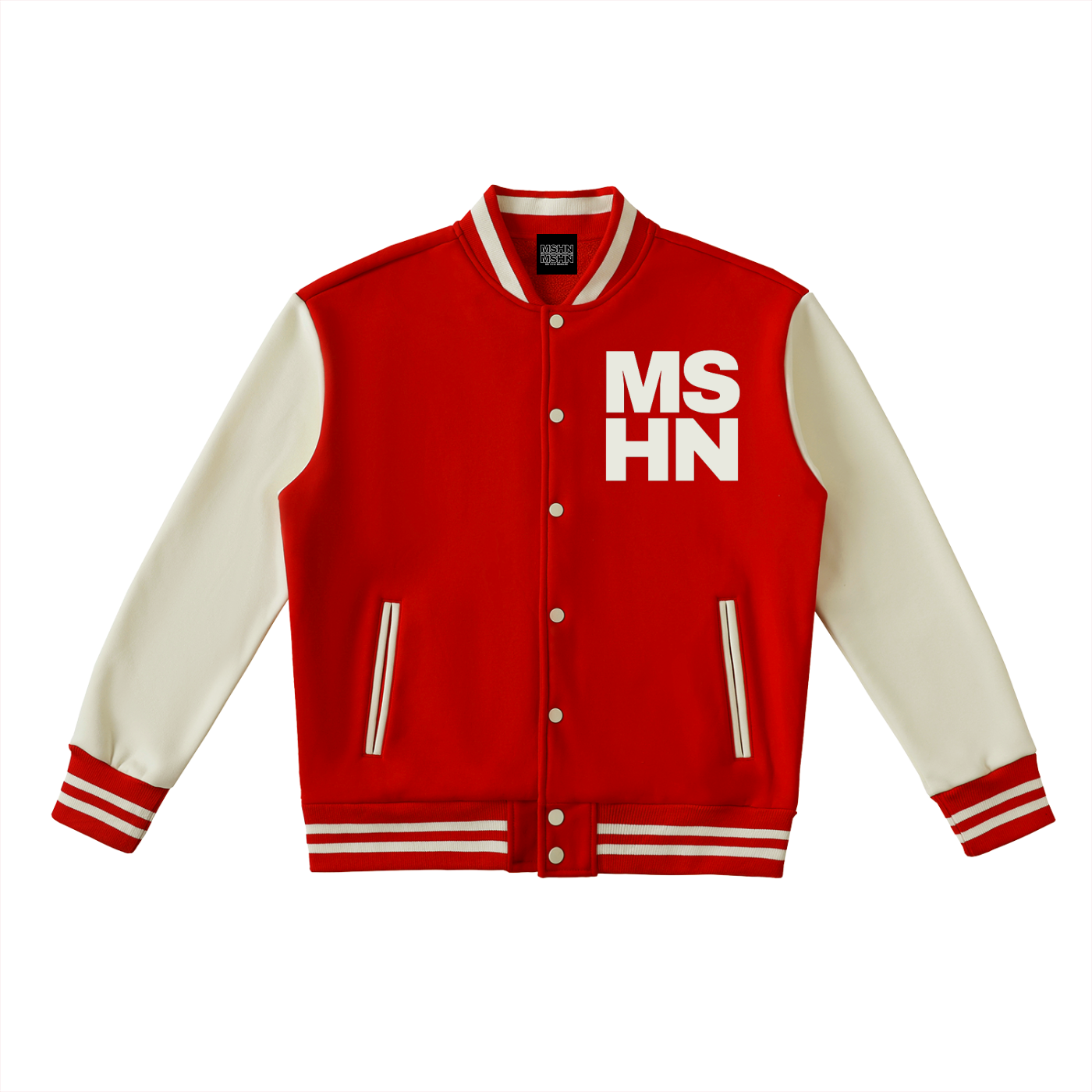 The Cunningham - Two-Tone Fleeced Varsity Jacket
