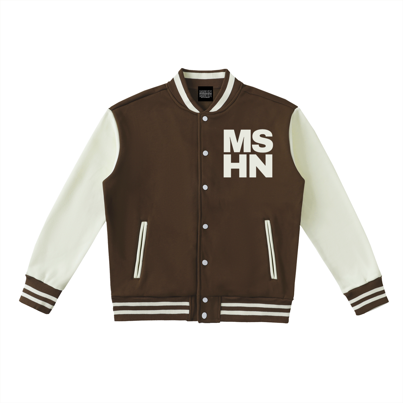 The Cunningham - Two-Tone Fleeced Varsity Jacket