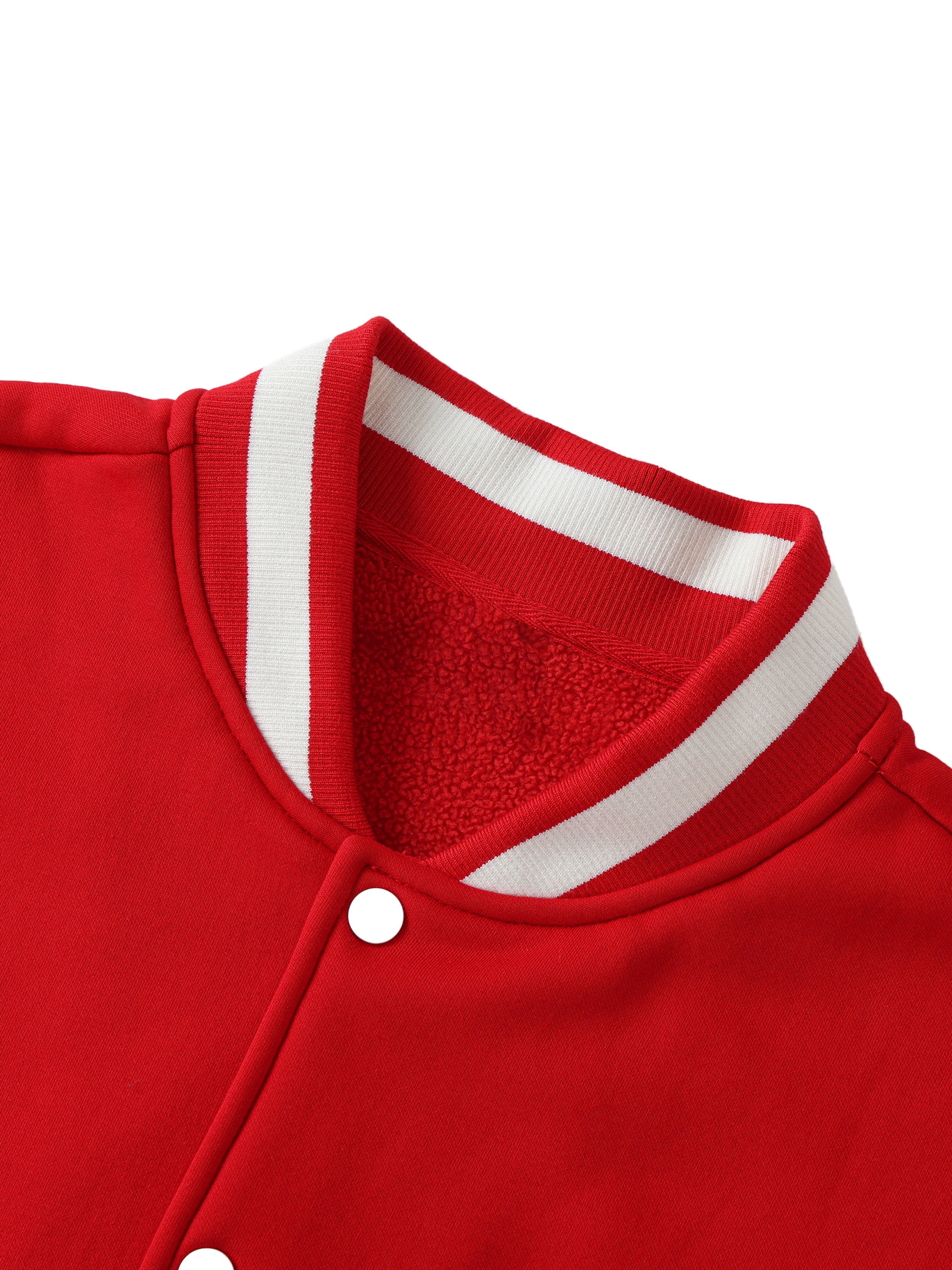 The Cunningham - Two-Tone Fleeced Varsity Jacket